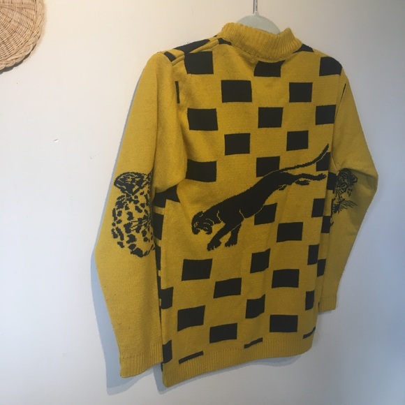 Vtg kayson size small cheetah/tiger design sweats - Picture 7 of 7